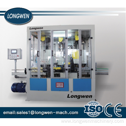 Combination machine for metal can making